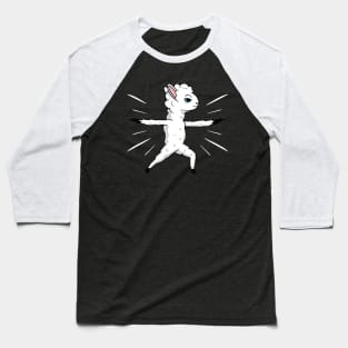 Llama Dance Baseball T-Shirt